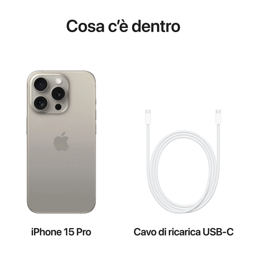 APPLE IPHONE 15 PRO 256GB NATURAL TITANIUM EU APPLE IPHONE 15 PRO 256GB NATURAL TITANIUM EU